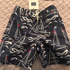 NWT sailboat swim trunks